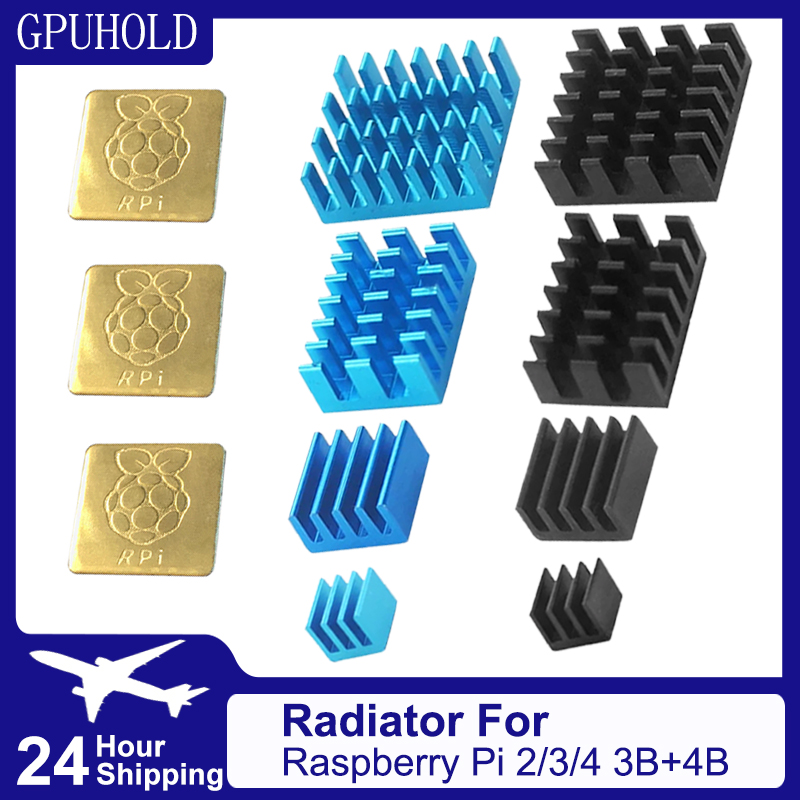 Raspberry Pi Water Cooling Kit - GPUHOLD Chipset Koeler 4 pcs/5 pcs